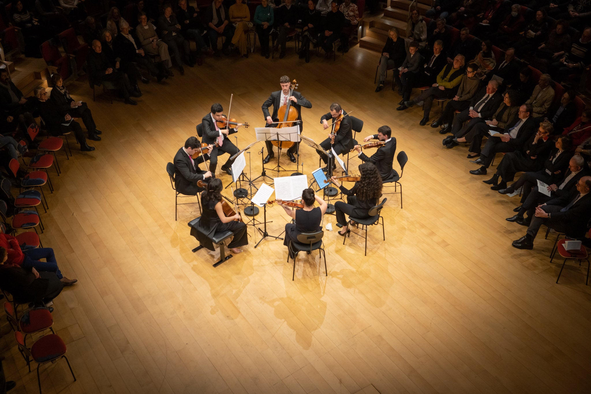 In The West-Eastern Divan Orchestra, Israeli And Palestinian Musicians ...